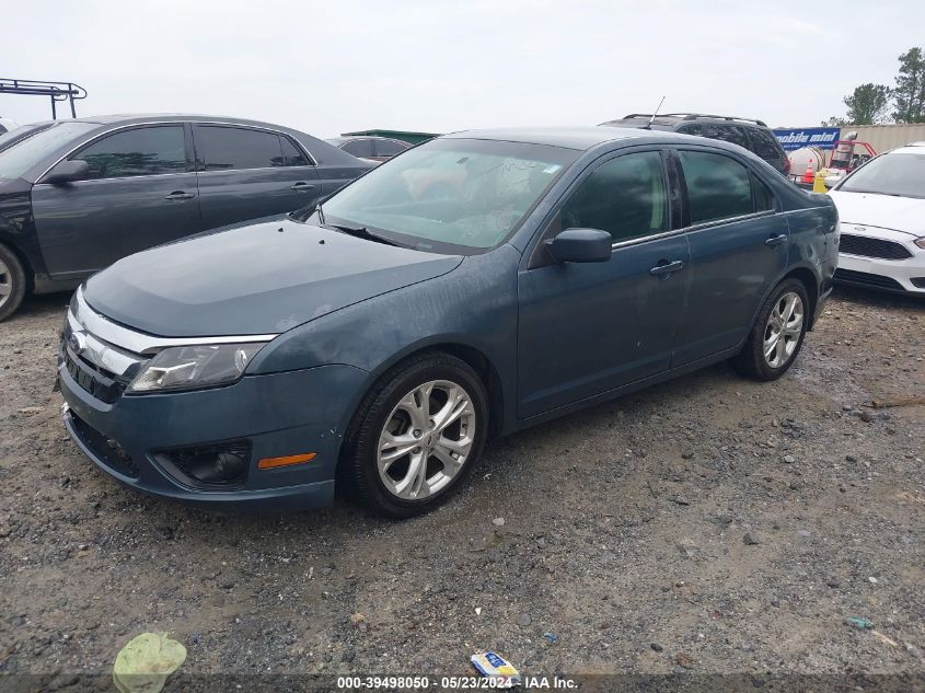 2012 Ford Fusion Se VIN: 3FAHP0HAXCR437848 Lot: 39498050