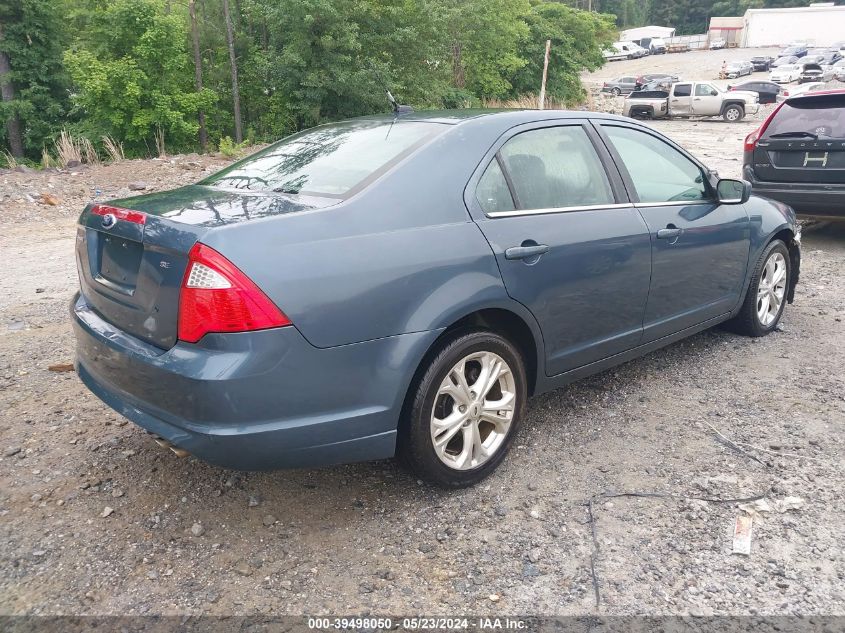 2012 Ford Fusion Se VIN: 3FAHP0HAXCR437848 Lot: 39498050