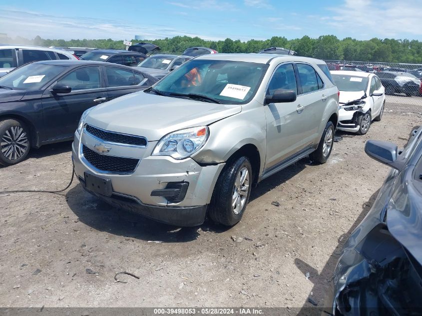 2013 Chevrolet Equinox Ls VIN: 2GNALBEK2D6402270 Lot: 39498053