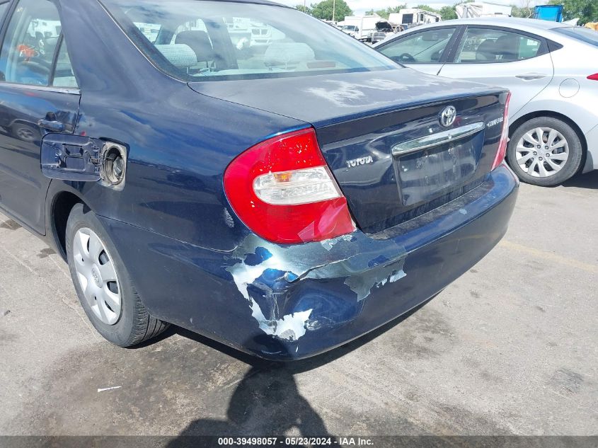 2003 Toyota Camry Le VIN: 4T1BE32K23U167866 Lot: 39498057