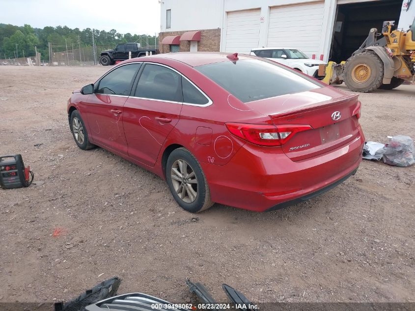 2017 Hyundai Sonata VIN: 5NPE24AF6HH533673 Lot: 39498062