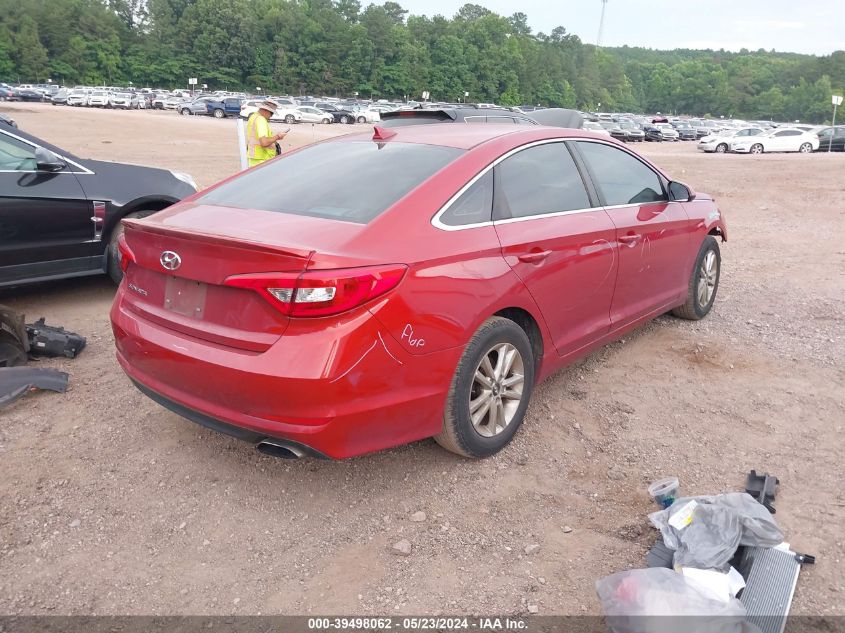 2017 Hyundai Sonata VIN: 5NPE24AF6HH533673 Lot: 39498062