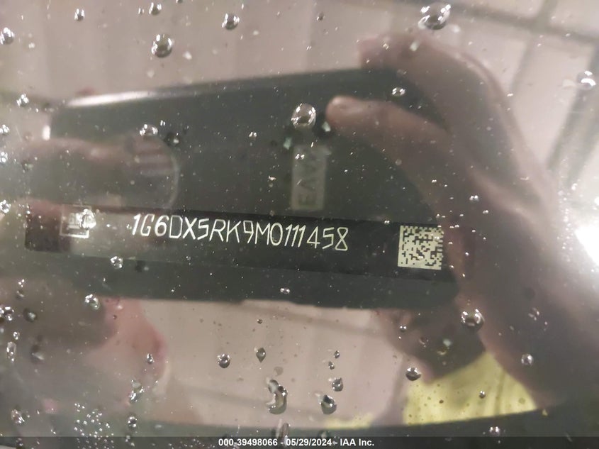 VIN 1G6DX5RK9M0111458 2021 CADILLAC CT5 LUXURY