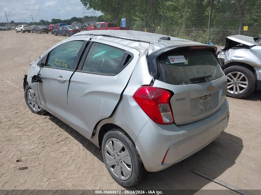 2018 Chevrolet Spark Ls Cvt VIN: KL8CB6SA9JC483450 Lot: 39498072