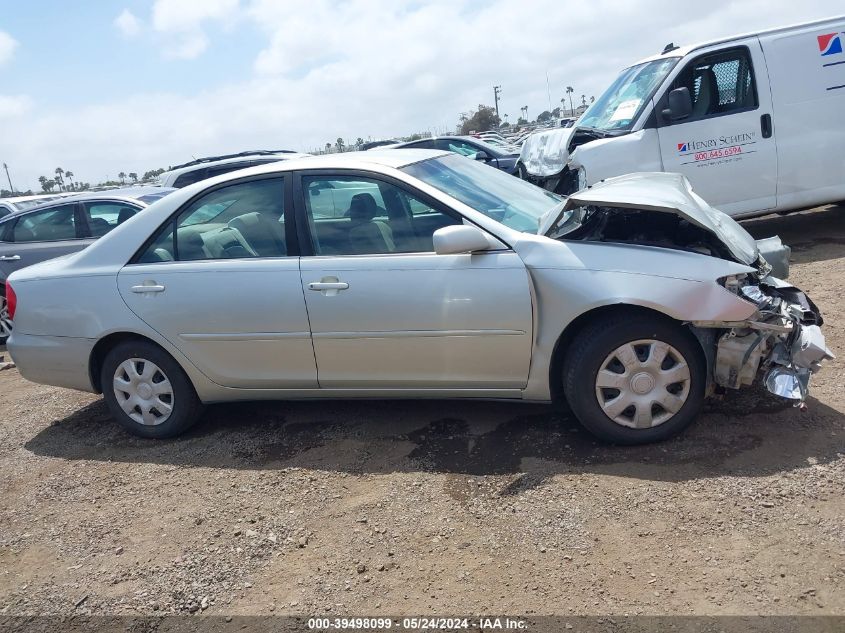 2004 Toyota Camry Le VIN: JTDBE32K840250506 Lot: 39498099