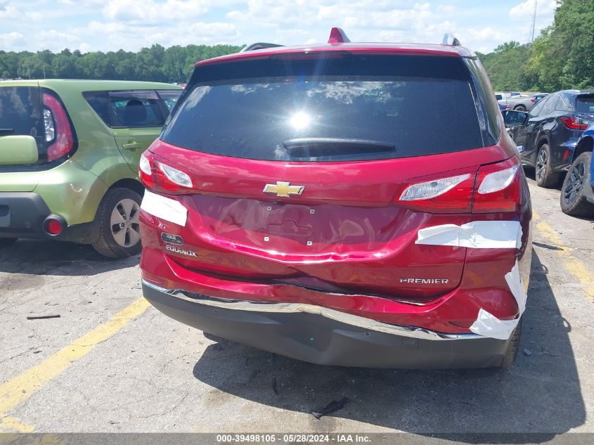 2020 Chevrolet Equinox Fwd Premier 1.5L Turbo VIN: 2GNAXNEVXL6262600 Lot: 39498105