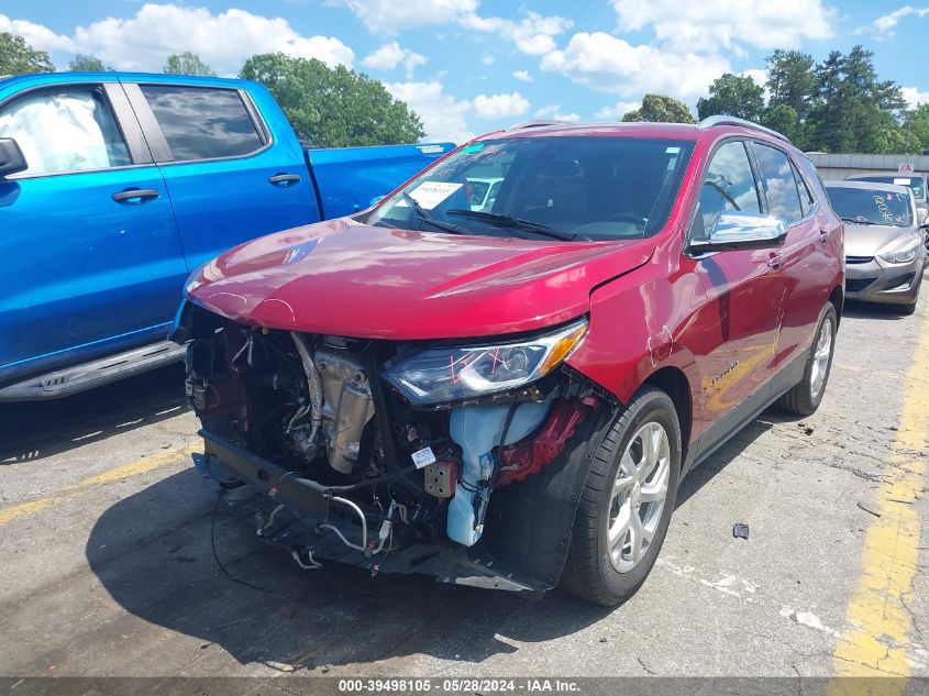 2020 Chevrolet Equinox Fwd Premier 1.5L Turbo VIN: 2GNAXNEVXL6262600 Lot: 39498105