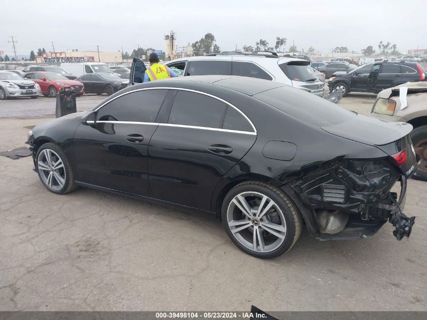 2020 Mercedes-Benz Cla 250 VIN: WDD5J4GB0LN066885 Lot: 39498104