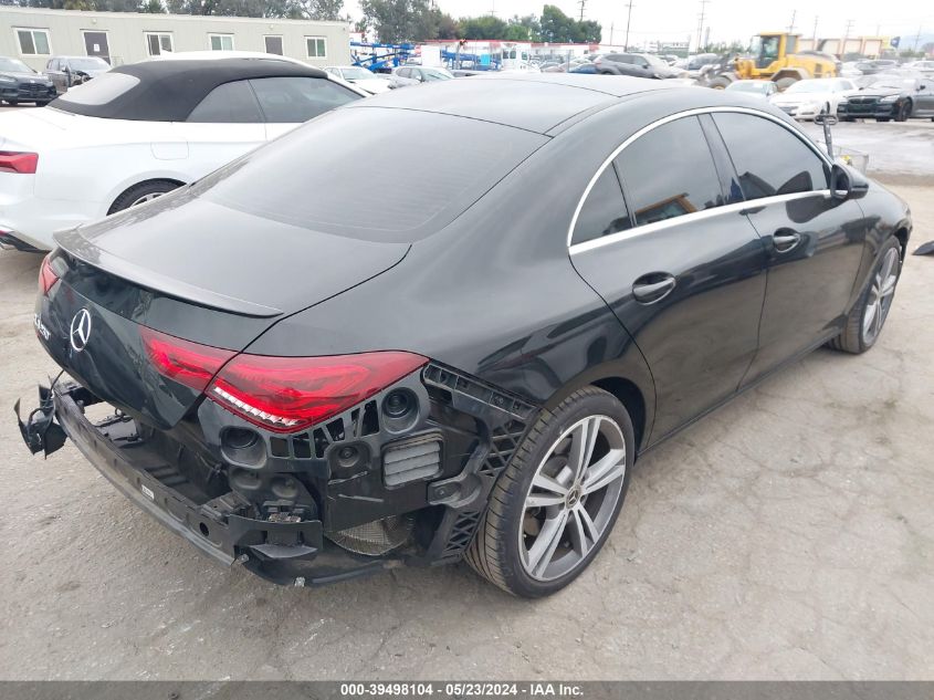 2020 Mercedes-Benz Cla 250 VIN: WDD5J4GB0LN066885 Lot: 39498104