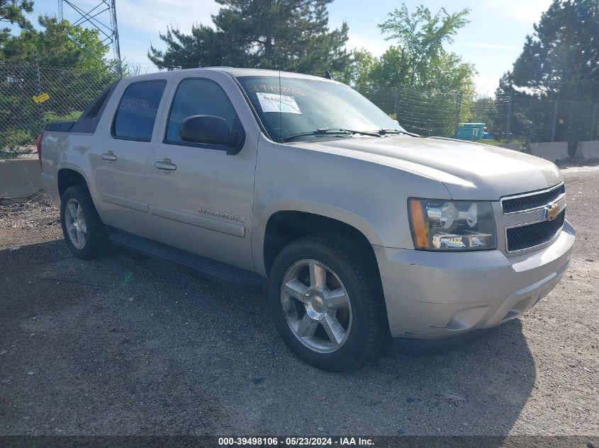 2007 Chevrolet Avalanche 1500 Lt VIN: 3GNFK12397G267152 Lot: 39498106