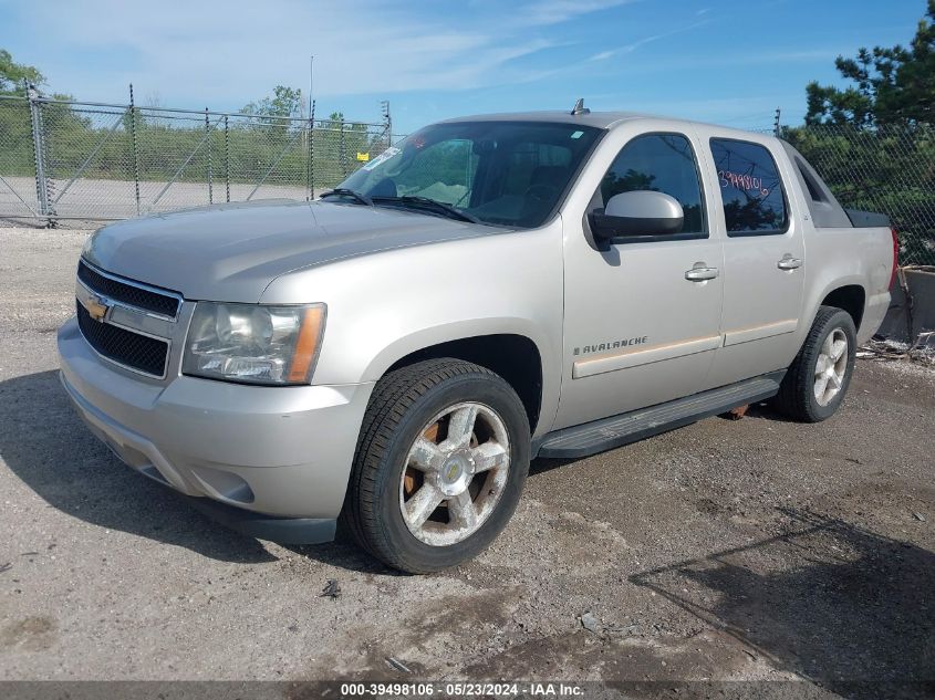 2007 Chevrolet Avalanche 1500 Lt VIN: 3GNFK12397G267152 Lot: 39498106