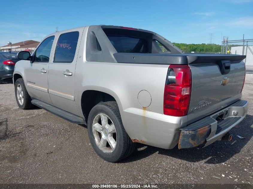 2007 Chevrolet Avalanche 1500 Lt VIN: 3GNFK12397G267152 Lot: 39498106