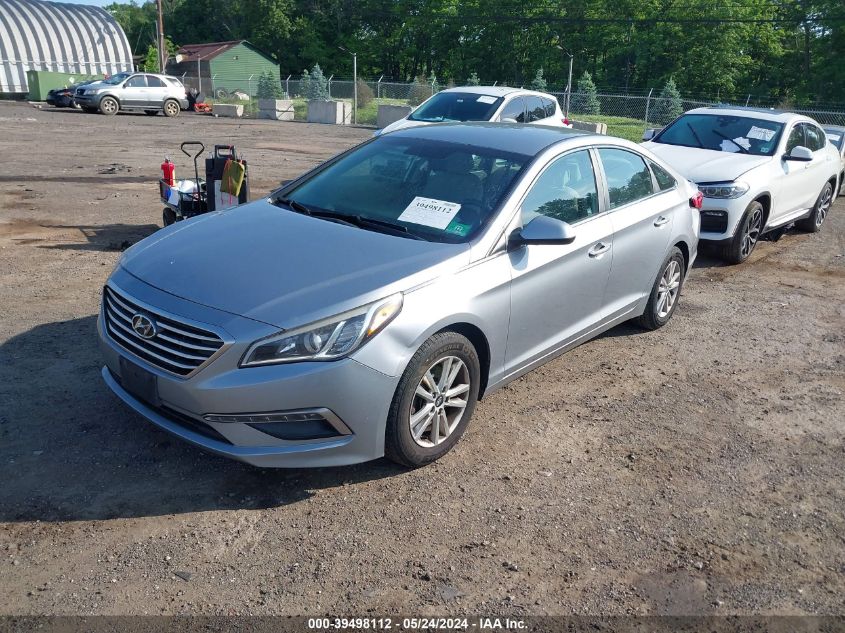 2015 Hyundai Sonata Se VIN: 5NPE24AF5FH087464 Lot: 39498112