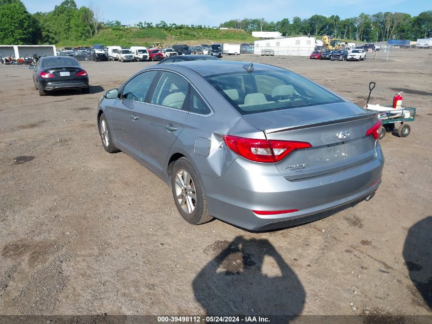 2015 Hyundai Sonata Se VIN: 5NPE24AF5FH087464 Lot: 39498112