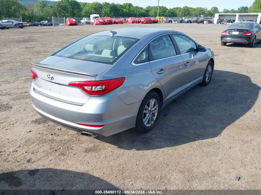 2015 Hyundai Sonata Se VIN: 5NPE24AF5FH087464 Lot: 39498112