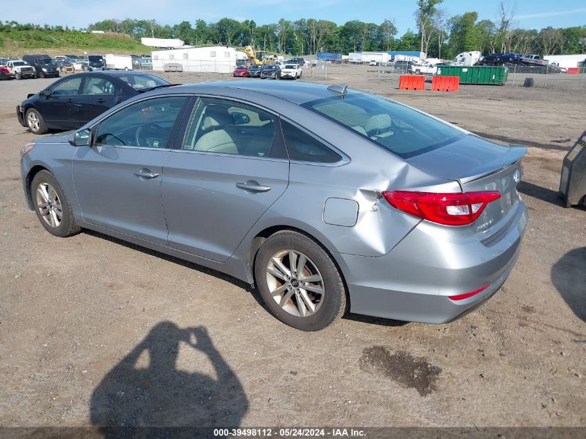 2015 Hyundai Sonata Se VIN: 5NPE24AF5FH087464 Lot: 39498112