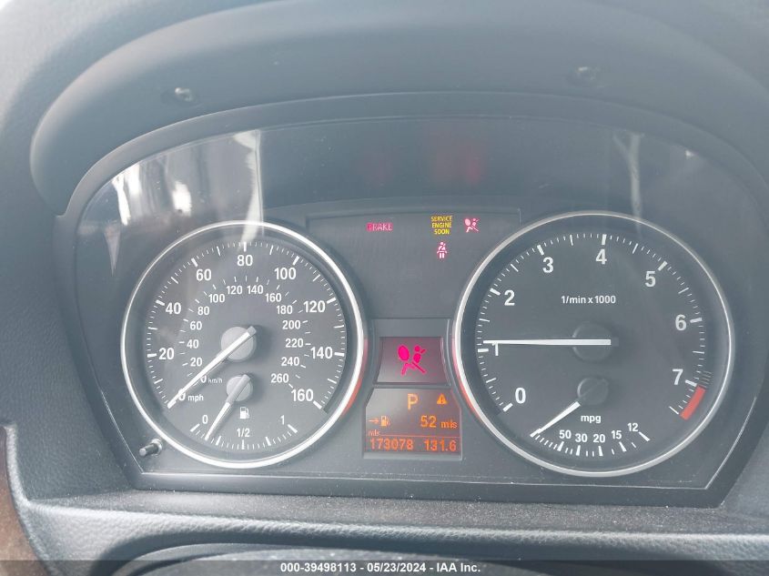 2009 BMW 328I VIN: WBAPH57589NL79915 Lot: 39498113