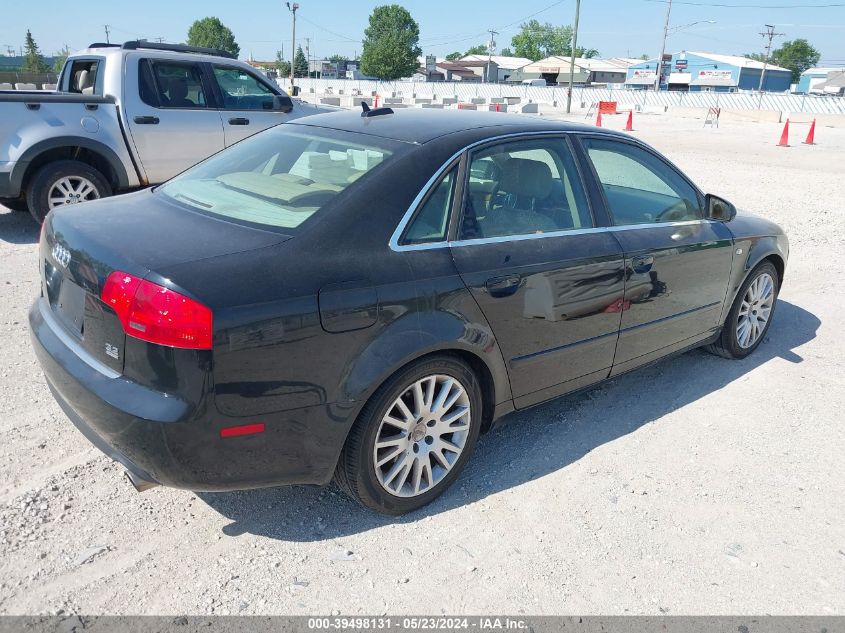 2006 Audi A4 3.2 VIN: WAUDH78E06A123543 Lot: 39498131