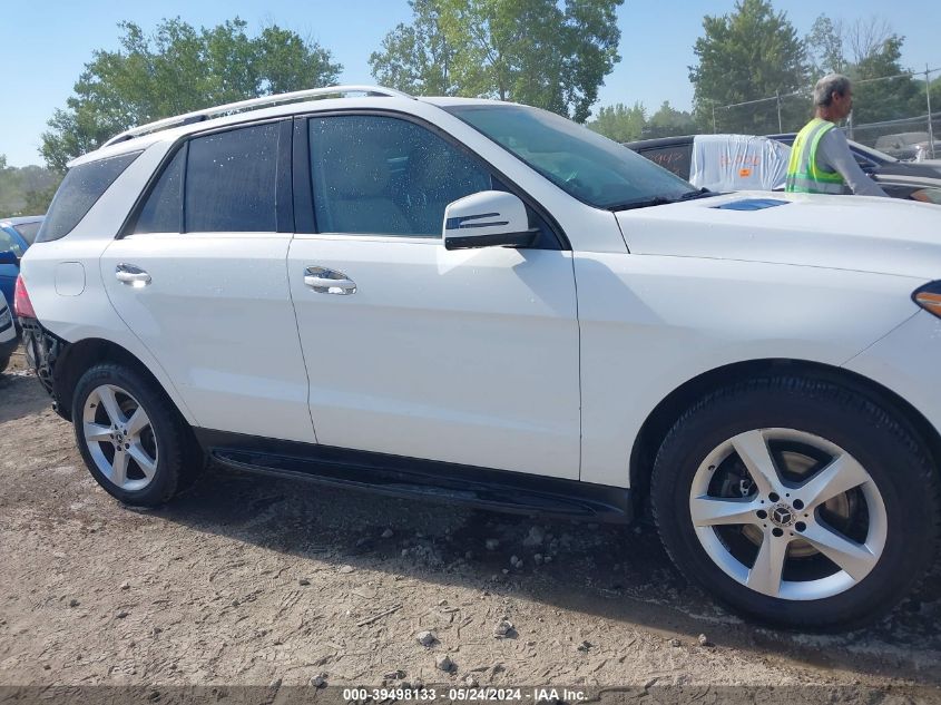 2018 Mercedes-Benz Gle 350 4Matic VIN: 4JGDA5HB5JB178179 Lot: 39498133