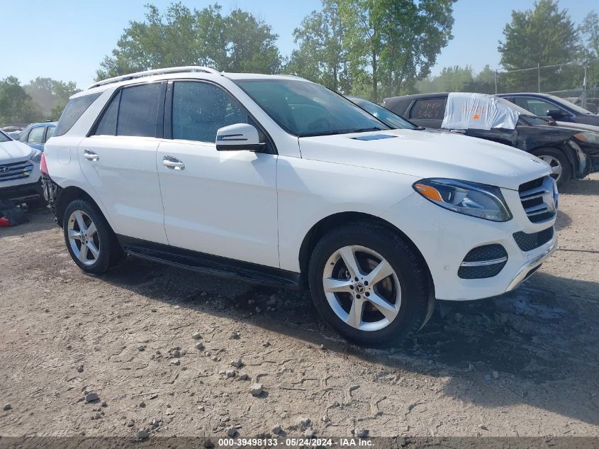 2018 Mercedes-Benz Gle 350 4Matic VIN: 4JGDA5HB5JB178179 Lot: 39498133