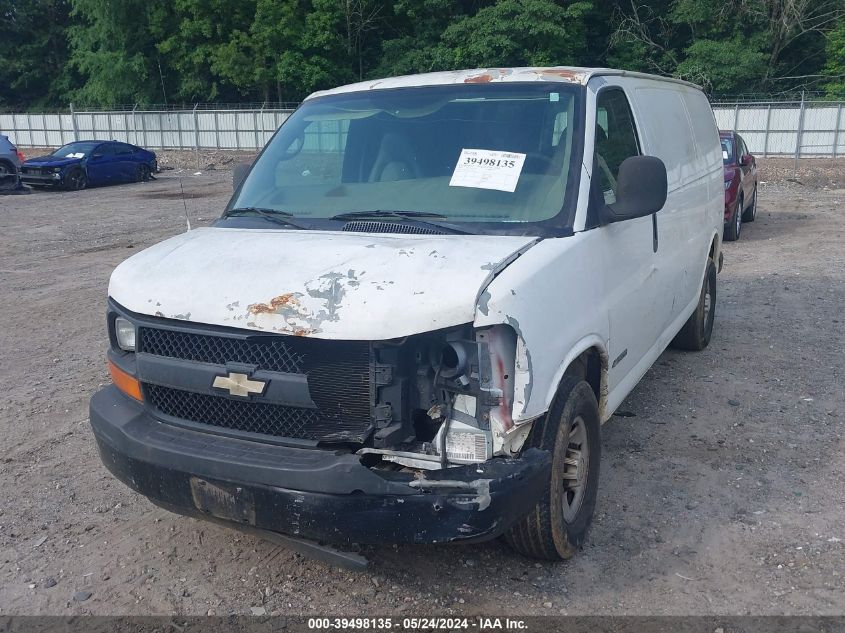2007 Chevrolet Express Work Van VIN: 1GCGG25VX71119656 Lot: 39498135