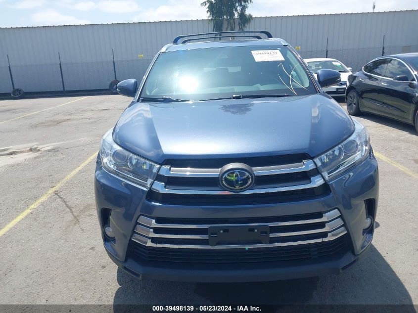 2018 Toyota Highlander Limited VIN: 5TDDZRFH8JS903066 Lot: 39498139