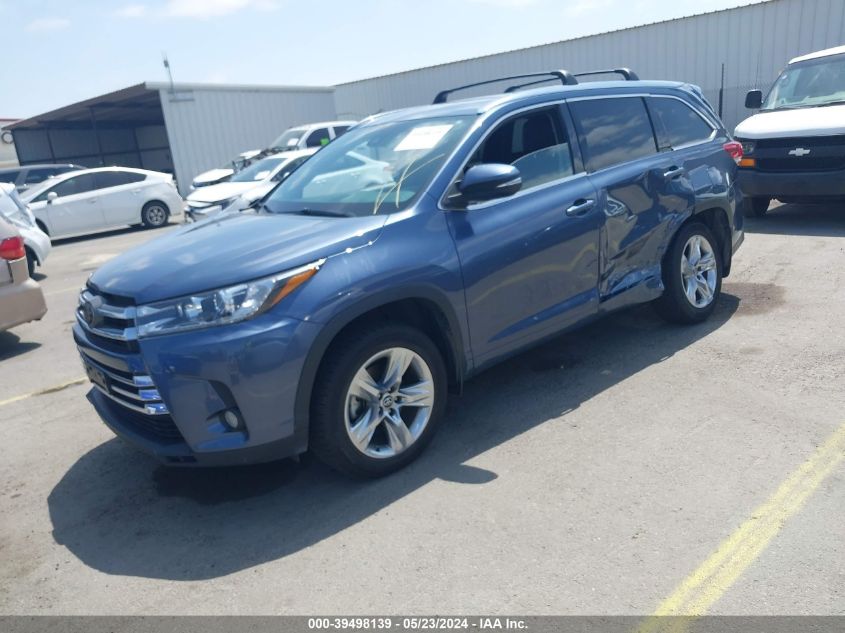 2018 Toyota Highlander Limited VIN: 5TDDZRFH8JS903066 Lot: 39498139