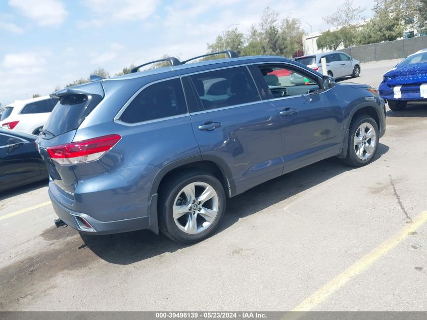 2018 Toyota Highlander Limited VIN: 5TDDZRFH8JS903066 Lot: 39498139