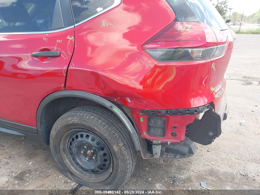 2017 Nissan Rogue S VIN: JN8AT2MVXHW006723 Lot: 39498142