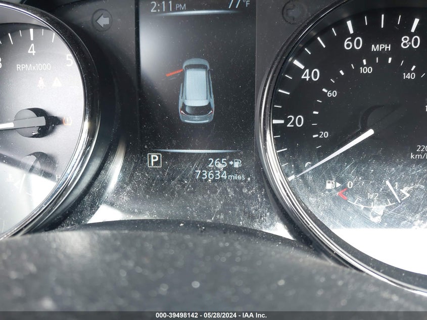 2017 Nissan Rogue S VIN: JN8AT2MVXHW006723 Lot: 39498142