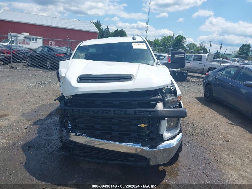 2021 Chevrolet Silverado 2500Hd 4Wd Standard Bed Wt VIN: 1GC1YLEY6MF202468 Lot: 39498149