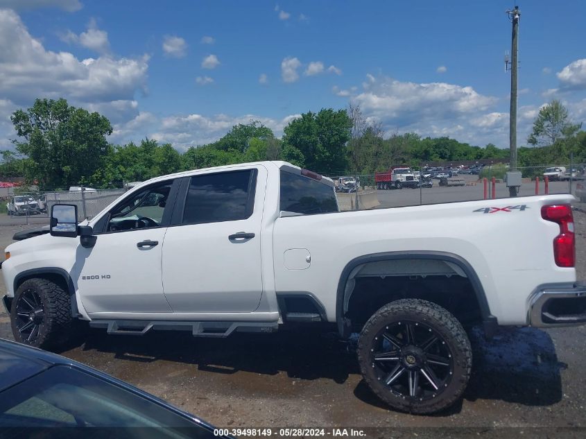 2021 Chevrolet Silverado 2500Hd 4Wd Standard Bed Wt VIN: 1GC1YLEY6MF202468 Lot: 39498149