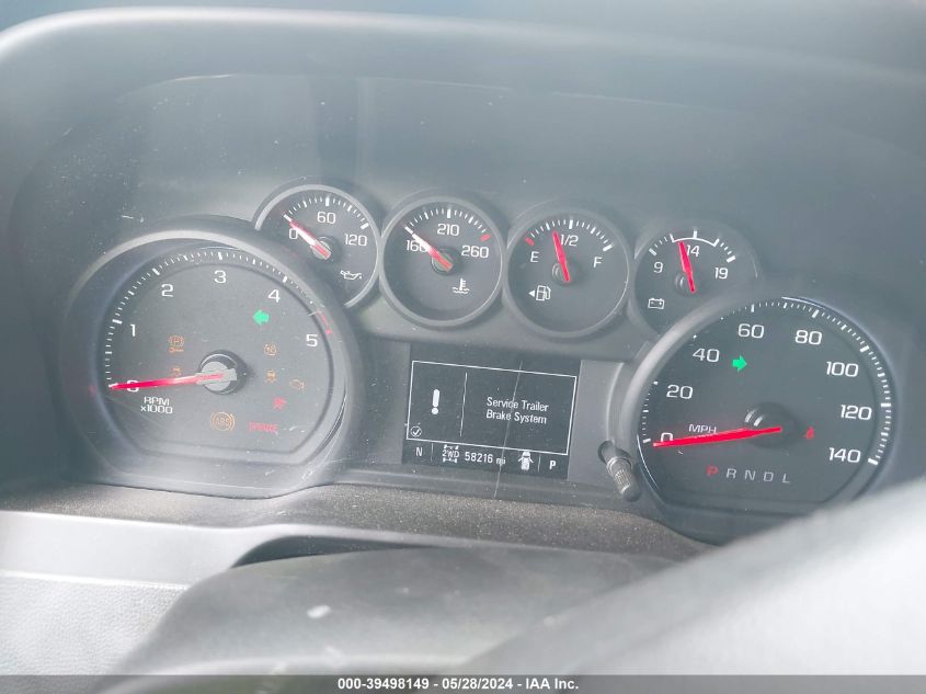 2021 Chevrolet Silverado 2500Hd 4Wd Standard Bed Wt VIN: 1GC1YLEY6MF202468 Lot: 39498149