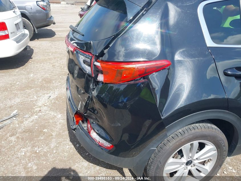 2018 Kia Sportage Lx VIN: KNDPMCAC4J7446304 Lot: 39498153