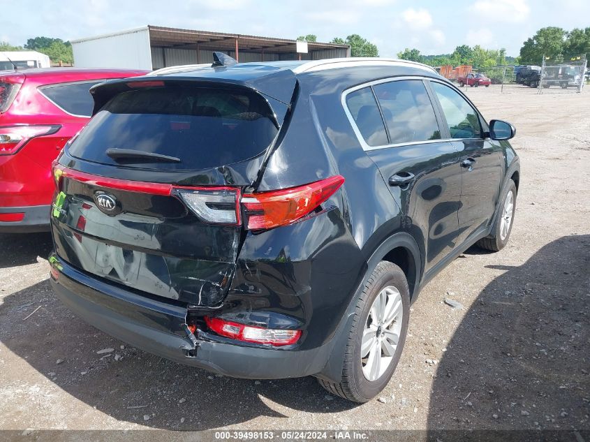 2018 Kia Sportage Lx VIN: KNDPMCAC4J7446304 Lot: 39498153