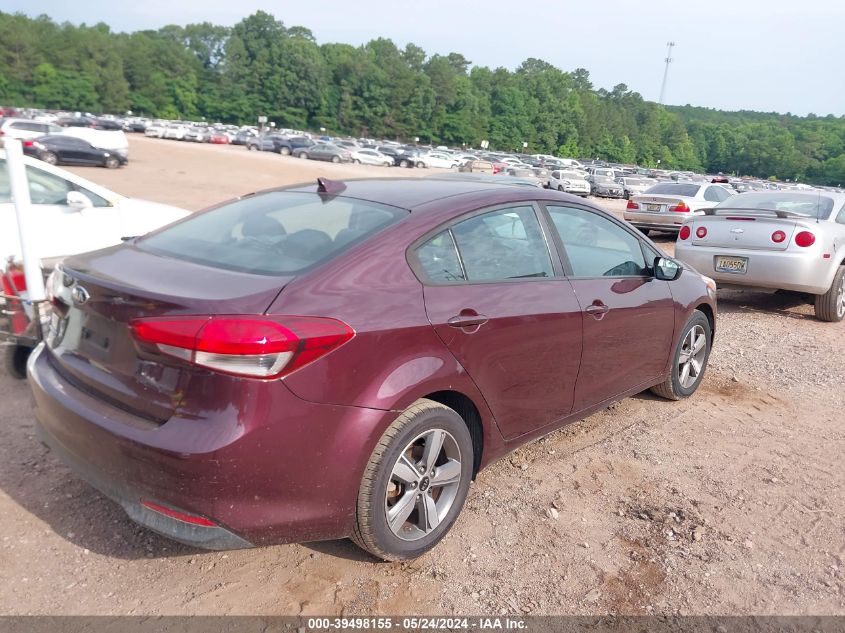 2018 Kia Forte Lx/S VIN: 3KPFL4A7XJE191732 Lot: 39498155