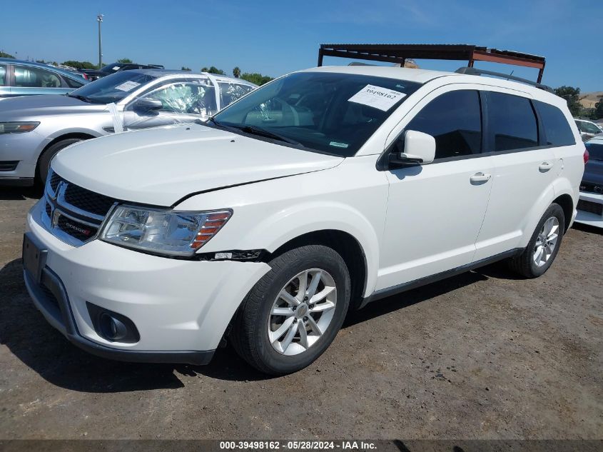 2015 Dodge Journey Sxt VIN: 3C4PDCBB0FT575908 Lot: 39498162