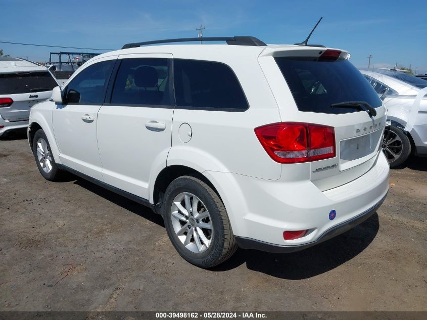 2015 Dodge Journey Sxt VIN: 3C4PDCBB0FT575908 Lot: 39498162