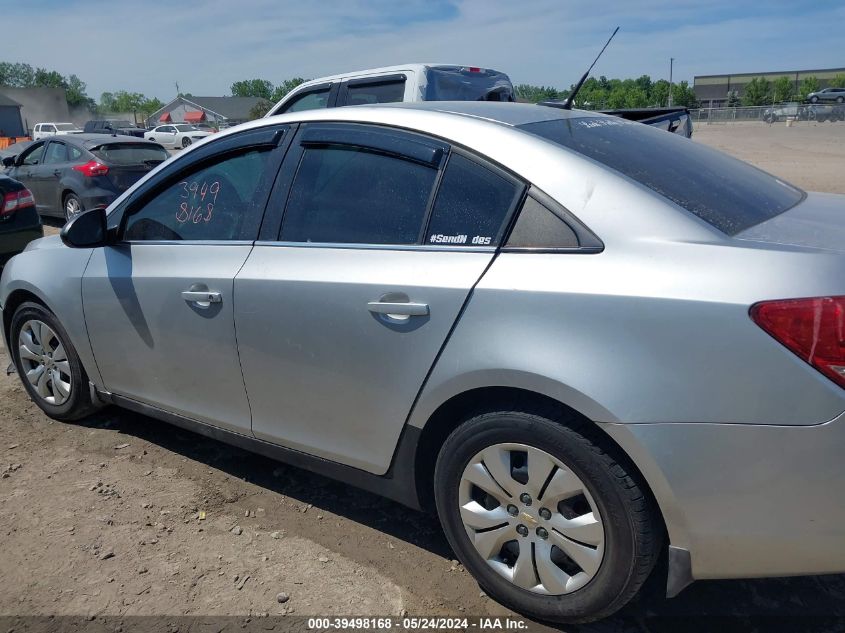 2012 Chevrolet Cruze Ls VIN: 1G1PC5SH3C7330791 Lot: 39498168
