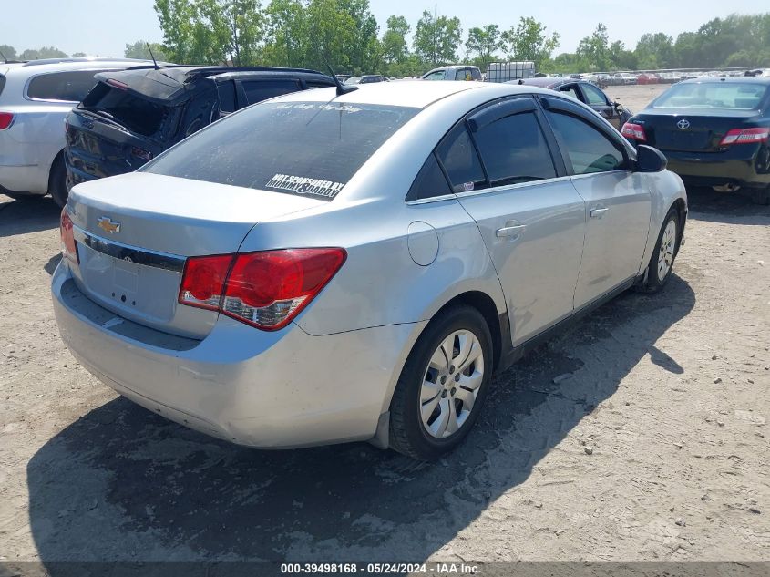 2012 Chevrolet Cruze Ls VIN: 1G1PC5SH3C7330791 Lot: 39498168