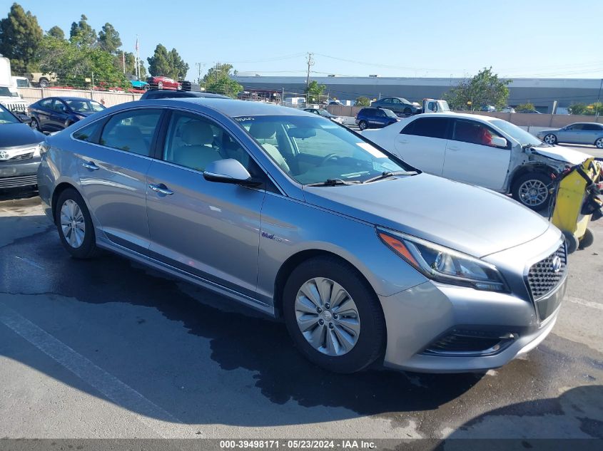 2016 Hyundai Sonata Hybrid Se VIN: KMHE24L10GA040333 Lot: 39498171