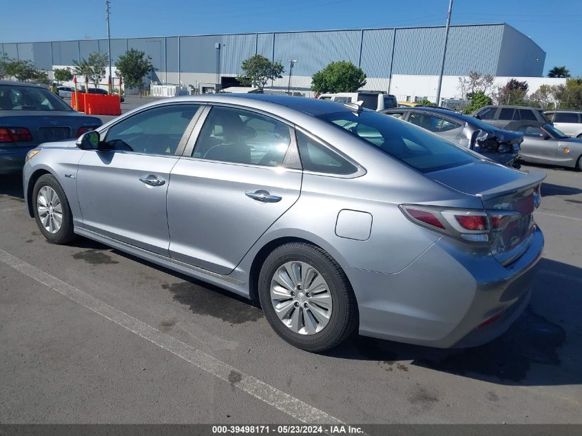 2016 Hyundai Sonata Hybrid Se VIN: KMHE24L10GA040333 Lot: 39498171