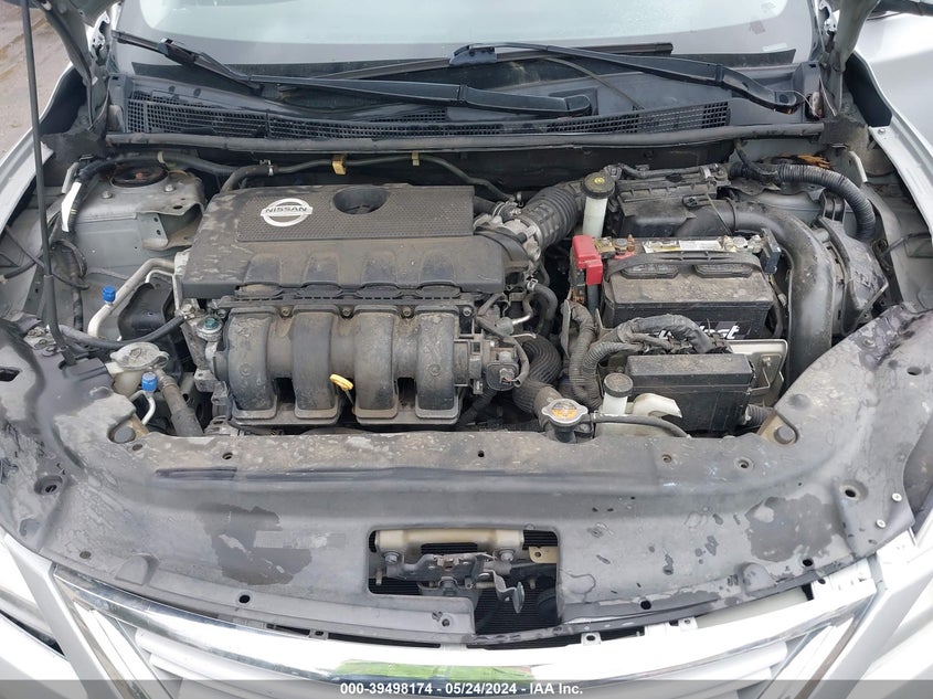 2014 Nissan Sentra Sv VIN: 1N4AB7AP3EN855438 Lot: 39498174