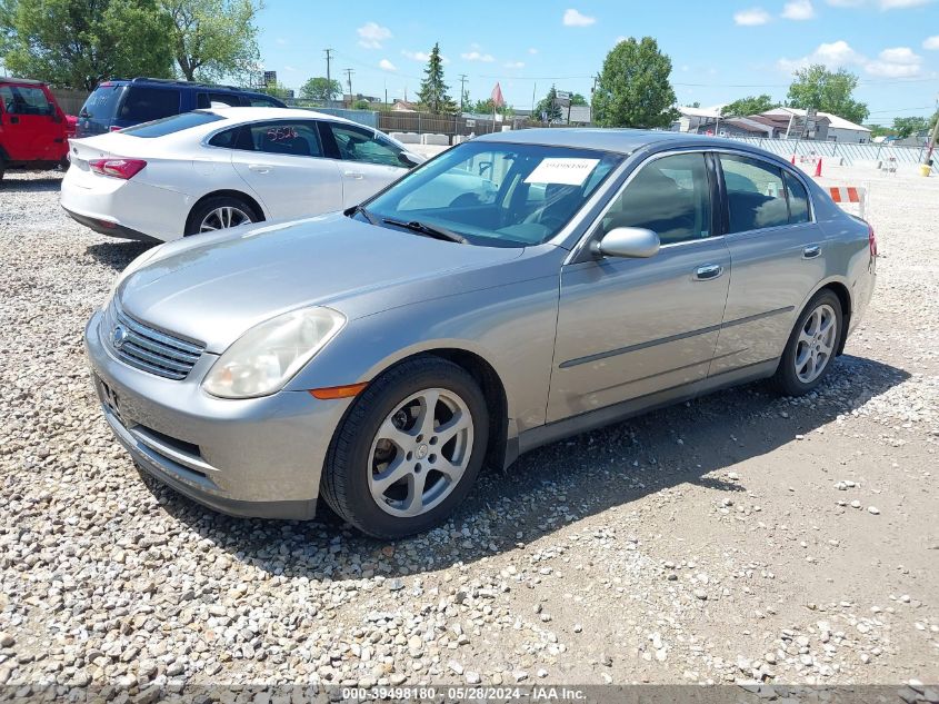 2004 Infiniti G35 VIN: JNKCV51E04M610418 Lot: 39498180