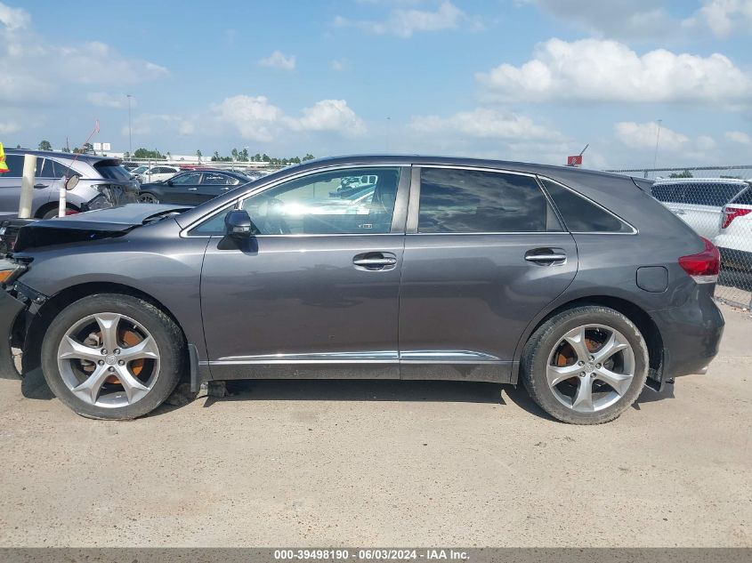 2013 Toyota Venza Limited V6 VIN: 4T3ZK3BB4DU058082 Lot: 39498190