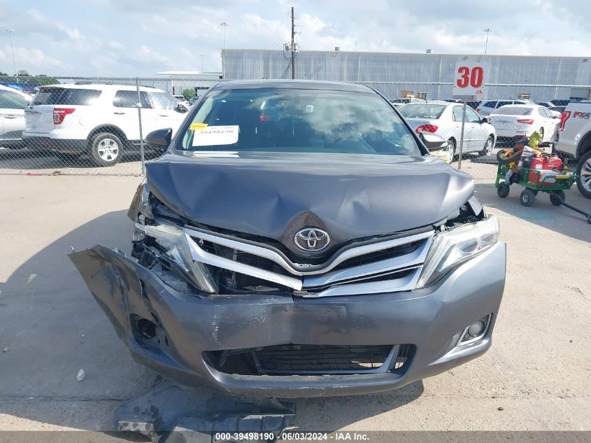 2013 Toyota Venza Limited V6 VIN: 4T3ZK3BB4DU058082 Lot: 39498190