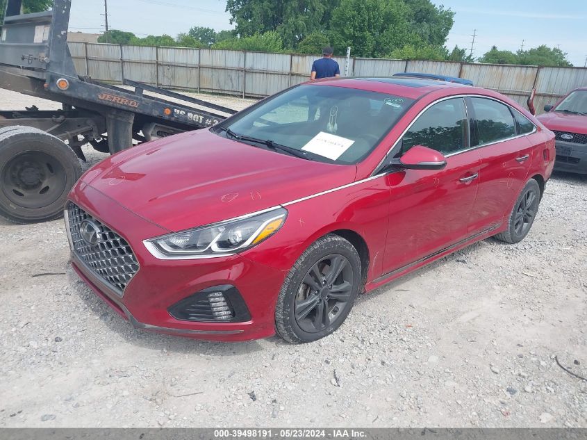 VIN 5NPE34AFXJH718537 2018 HYUNDAI SONATA SPORT+