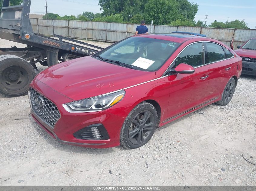 2018 Hyundai Sonata Sport+ VIN: 5NPE34AFXJH718537 Lot: 39498191