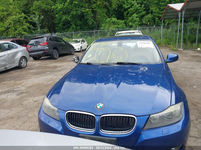 2011 BMW 328I xDrive VIN: WBAPK5C50BA662796 Lot: 39498202