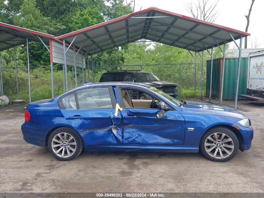 2011 BMW 328I xDrive VIN: WBAPK5C50BA662796 Lot: 39498202